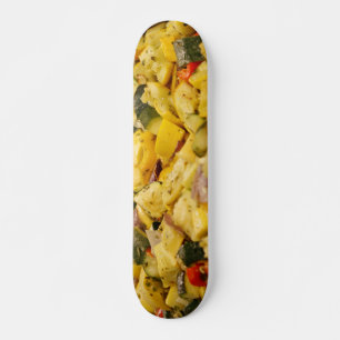Steamed Vegetables Skateboard Deck