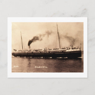 Steamer Alberta - Louis Pesha Postcard