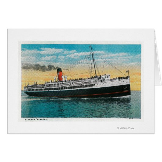 Steamer "Avalon" at Santa Catalina Island (Front Horizontal)