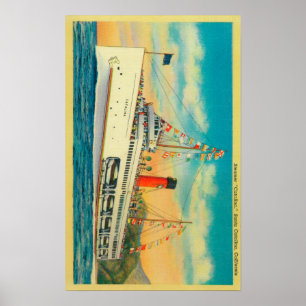Steamer "Catalina" at Santa Catalina Island Poster