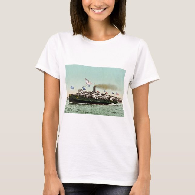 Steamer "City of Erie" 1900 T-Shirt (Front)