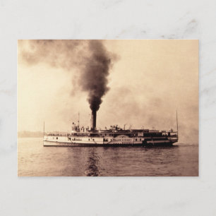 Steamer Frank E. Kirby - Louis Pesha Postcard