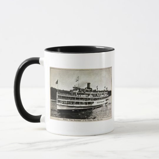 Steamer Peter Stuyvesant - Vintage Postcard Mug