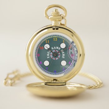 Steamer Pocket Watch by GKDStore at Zazzle