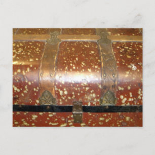 Steamer Trunk Postcard