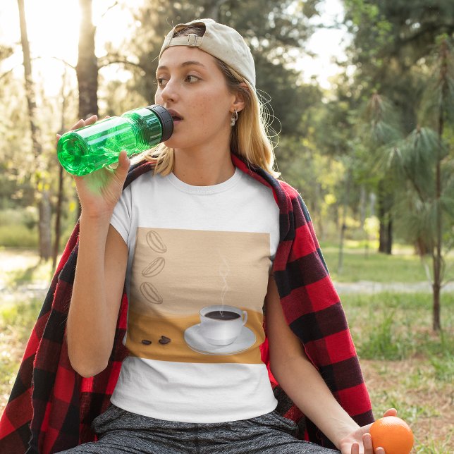 Steaming Hot Coffee T-Shirt (Creator Uploaded)
