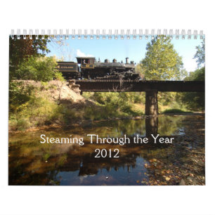 Steaming Through The Year Calendar