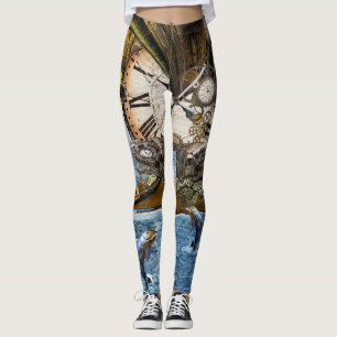 Steamplunk design leggings