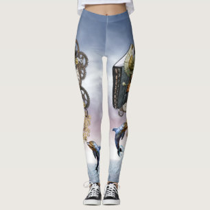Steamplunk design leggings