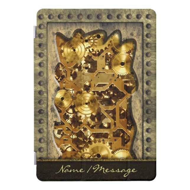 Steampunk 10 Options iPad Pro Cover (Front)