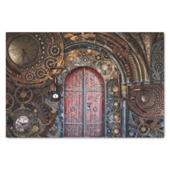 Steampunk 17 Tissue Paper by Ronspassionfordesign at Zazzle
