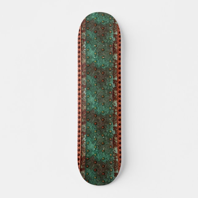 Steampunk 1 skateboard deck (Front)