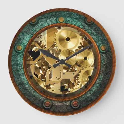 Steampunk 1B1 Clock