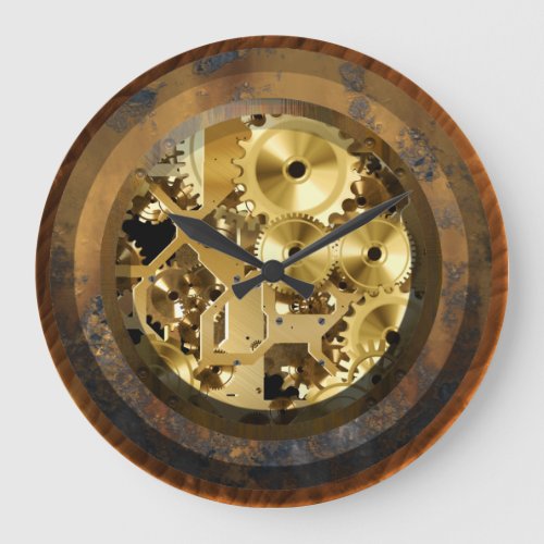 Steampunk 1B2 Clock