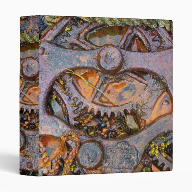 Steampunk 3 Ring Binder (Front/Spine)