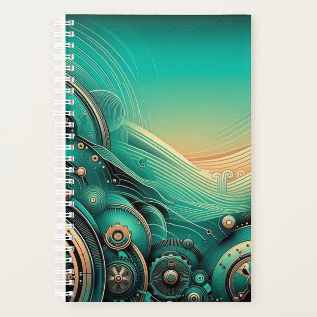 Steampunk 3D Planner (Front)