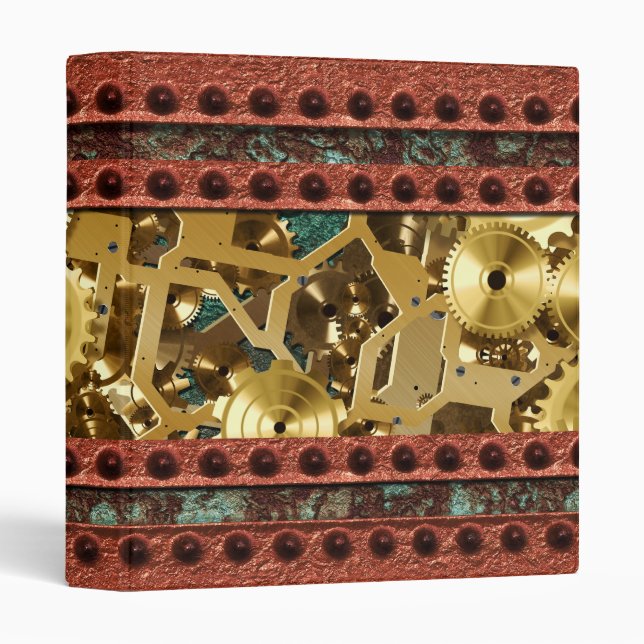 Steampunk 4 Binder (Front/Spine)