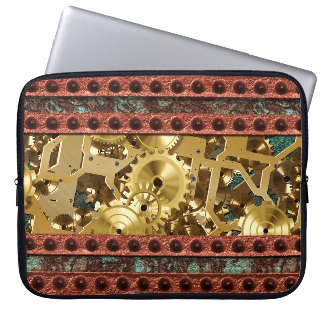 Steampunk 4 Laptop Sleeve (Front)