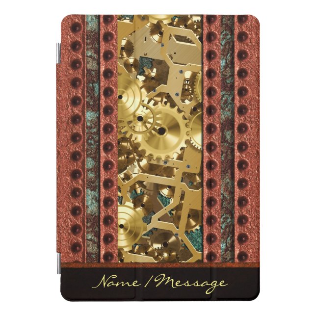 Steampunk 4 Options iPad Pro Cover (Front)