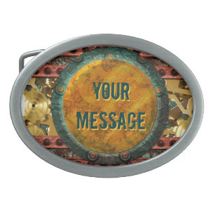 Steampunk 4A Belt Buckle