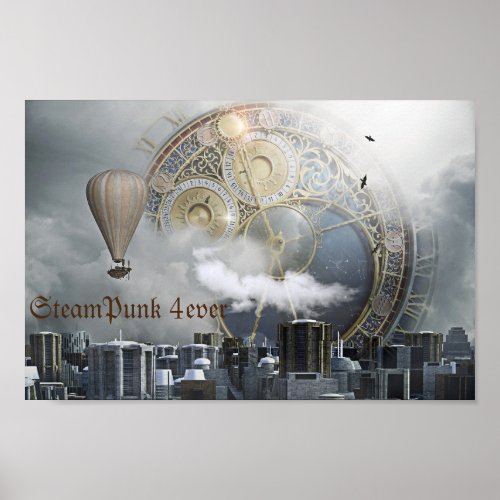 Steampunk 4ever poster