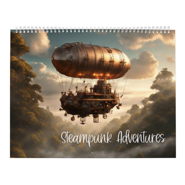 Steampunk Adventures Calendar (Cover)