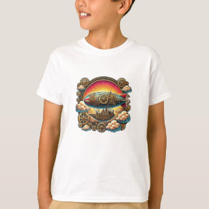 Steampunk Airship T-Shirt