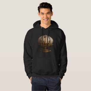 Steampunk Airship Victorian Hoodie