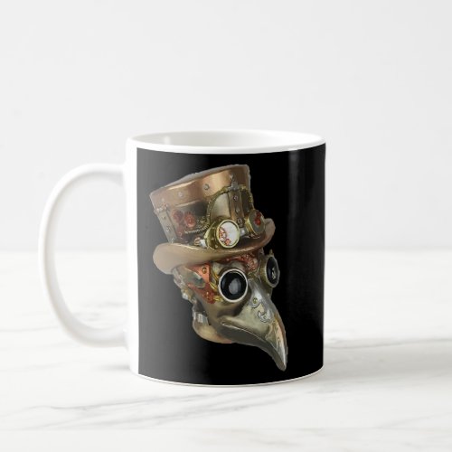 Steampunk Airship Zeppelin Mask    Coffee Mug