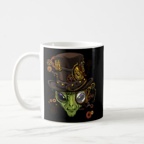 Steampunk Alien Steampunk For Coffee Mug