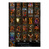 Steampunk - Alphabet - Complete Alphabet (Front)