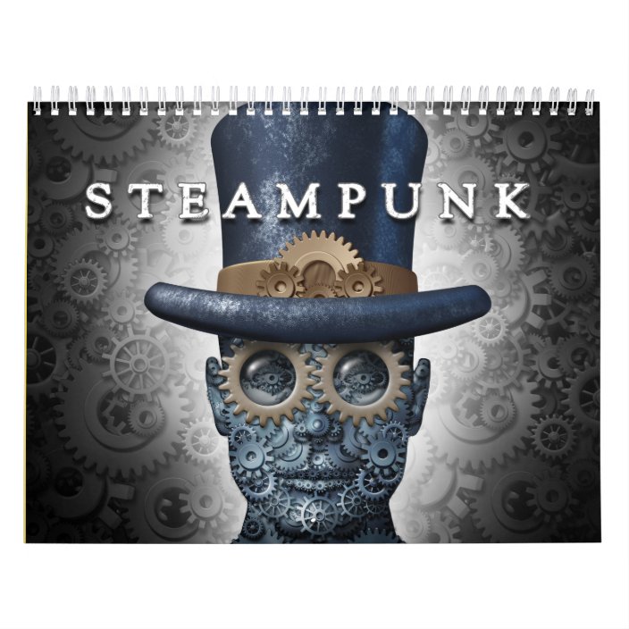 Steampunk Calendar 2022 August Calendar 2022