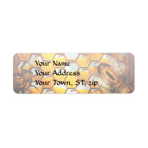 Steampunk - Apiary - The hive Label