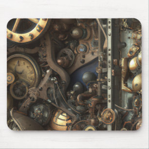 Steampunk Art Mouse Pad