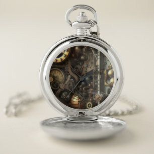 Steampunk Art Pocket Watch