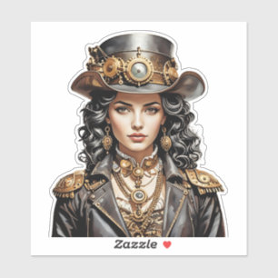 STEAMPUNK ART STICKER