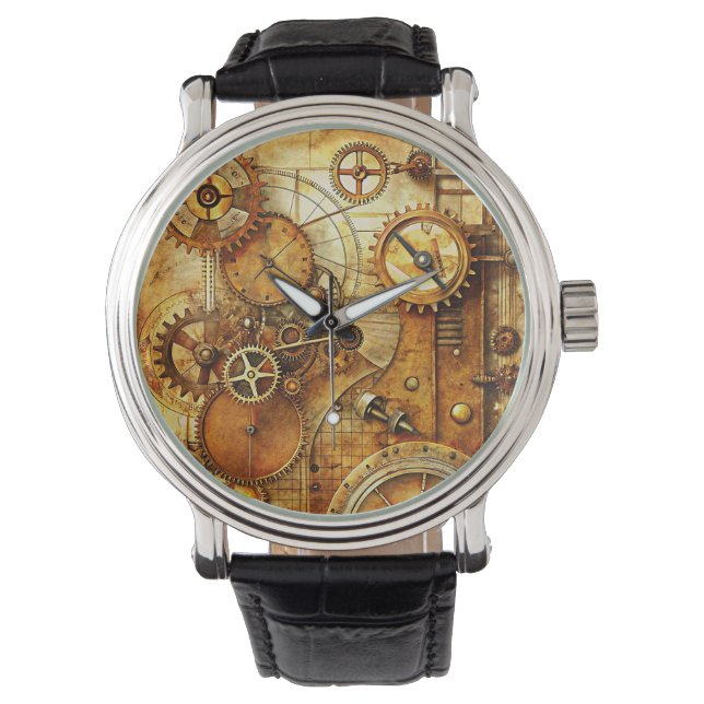 Steampunk Art Watch (Front)