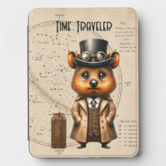 Steampunk Astronomer Quokka w/ Constellation Map Kindle Cover