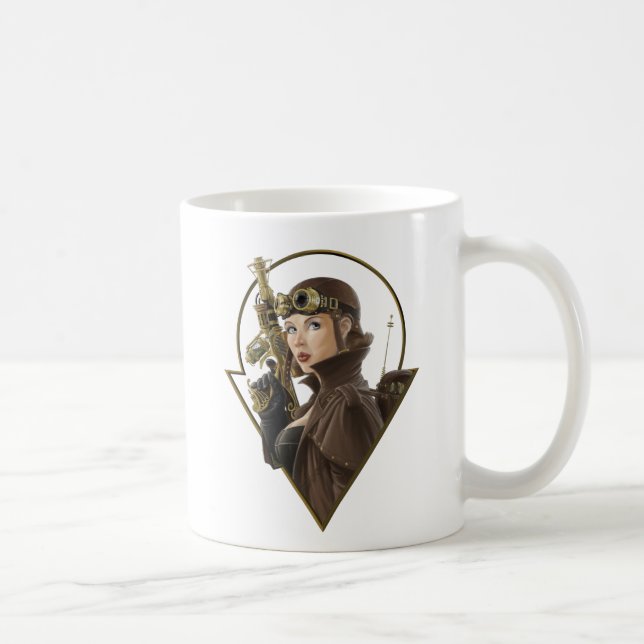 Steampunk Aviator Mug (Right)