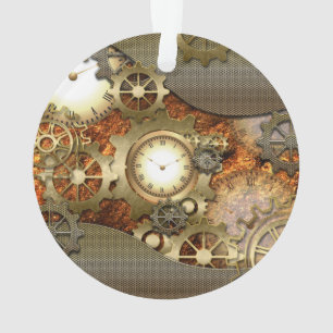 Steampunk, awesome steampunk design ornament