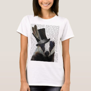 Steampunk Badger in Top Hat