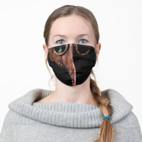 Steampunk Bloody Plague Doctor Beak Adult Cloth Face Mask