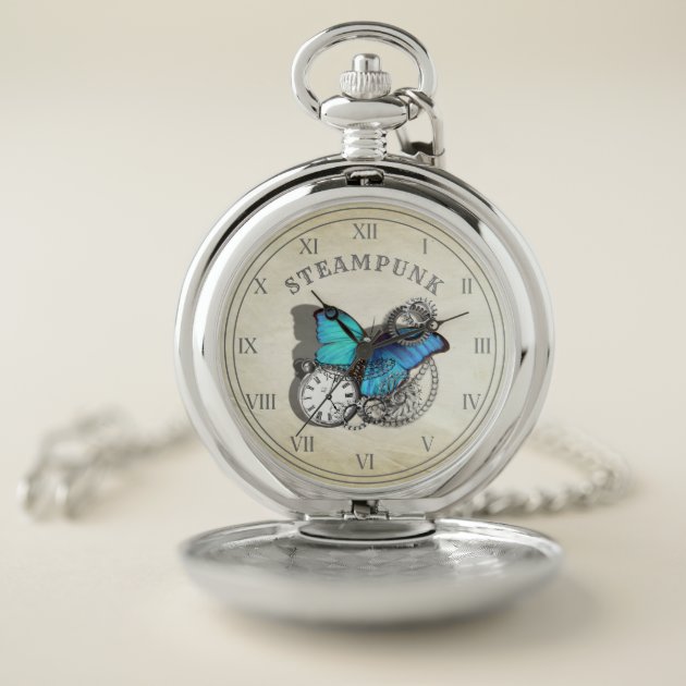 butterfly fob watch