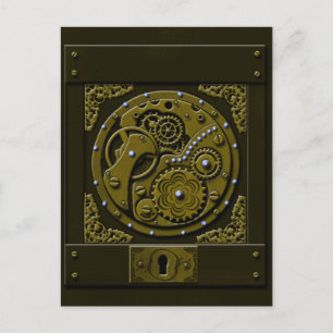 Steampunk Box Postcard
