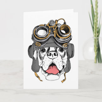 Steampunk Boxer Card