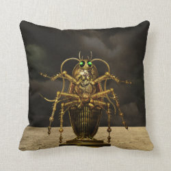 Steampunk Bug Pillow