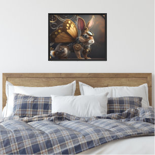 Steampunk Bunny Canvas Print