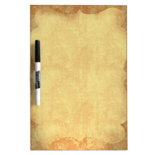 Steampunk Burnish Design Dry Erase Board