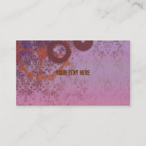 Steampunk Business Cards