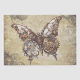 Steampunk Butterfly Tissue Paper